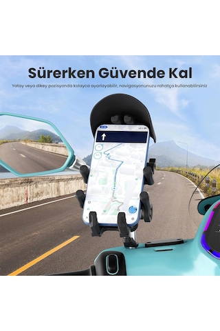 Ayna Bağlantılı Güneş Ve Yağmur Korumalı 360 Derece Ayarlan Tdrtr 3