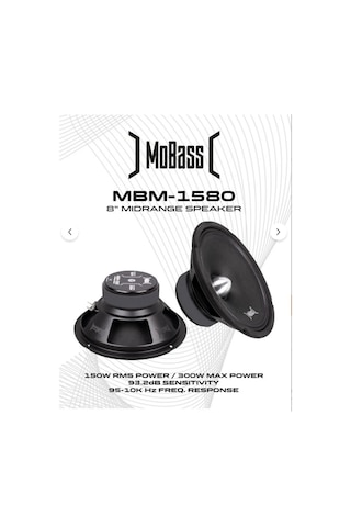 Mbm-1580-300w Max-150w Rms-profesyonel 2025 Yeni Seri-20 Cm Midrange Hoparlör