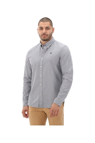 Timberland B0a6gpnb681-r Oxford Shirt Erkek G& Ouml Mlek Gri-2810 Gri