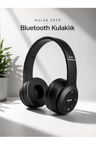 Kulak İçi Kablosuz Bluetooth Kulaklık Ekstra Bass Ve Çok Yönlü Kullanım - Lisinya