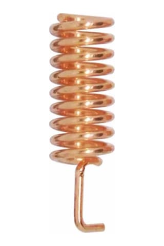 868mhz Helical Yay Anten 2.15dbi Kazanç Rf Haberleşme Kablosuz İletişim Lehimlenebilir Tip Bakır