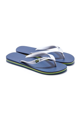 İpanema Clas Brazil Erkek Parmak Arası Terlik Beyaz Mavi 39/48 ZZ0155 Mavi