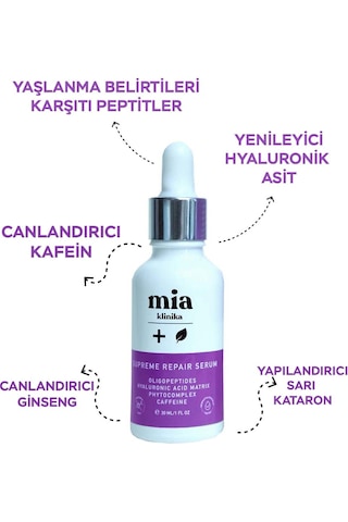 Mia Klinika Supreme Repair Onarıcı Serum 30 ML