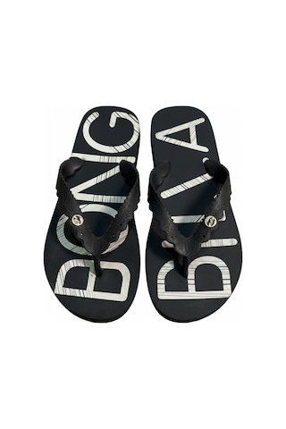 Billabong Bold Logo Parmak Arası Kadın Terlik Siyah Siyah