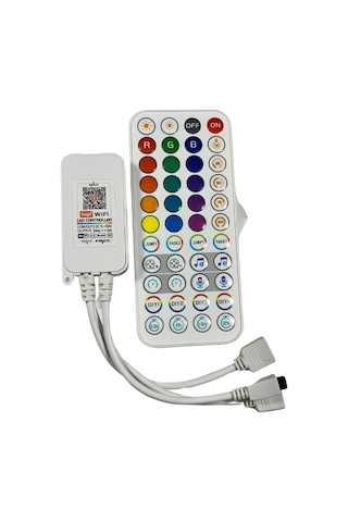 Doraled Tuya Destekli Wifi Kontrollü RGB Şerit Led Kontrol Cihazı 5-24V