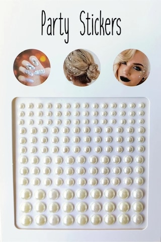 Rbs Saç Yüz Taşı İnci 150 Adetli Krem