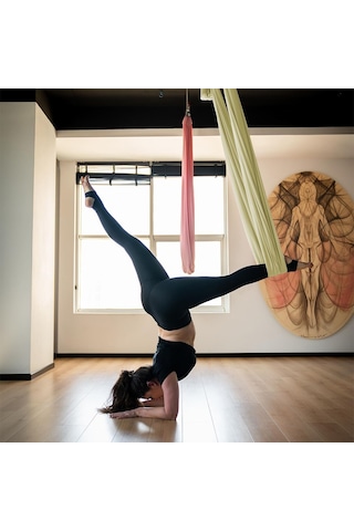 Avessa Yoga Woo Hamak Set Sarı