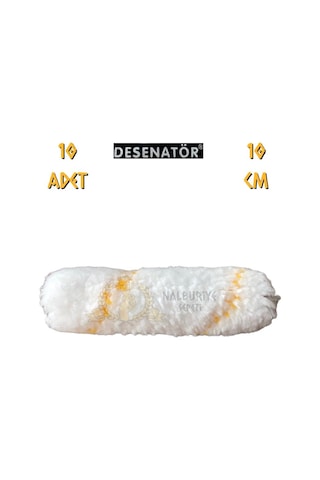 Desenatör Extra Saten Parmak Rulo Yedek - 10 Cm - 10 Adet