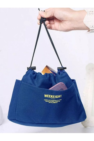 Travel Kadın Çantası İçin Koyu Mavi İç Organizer 238252258 Mavi