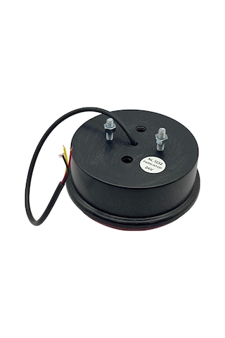 24v Stop-park Lambası Ledli Yuvarlak Güleryüz Cobra-mıtsubıshı-otokar-temsa 122 Mm