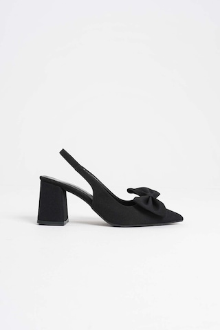 Candy Siyah Kadın Topuklu Ayakkabı Muhtelif