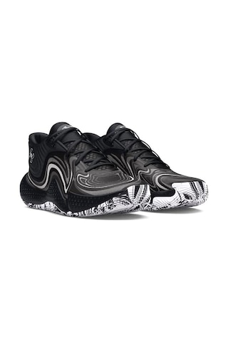 Under Armour Spawn 6 Mid Erkek Siyah Basketbol Ayakkabısı 3027647-001 Siyah