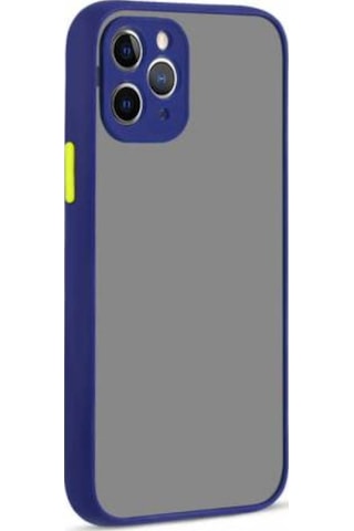 Apple Uyumlu iPhone 12 Pro Kılıf Zore Hux Düğme Ve Kapak Zıt Renk Kılıf