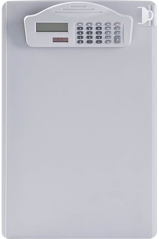 A4 Kağıt Dosyası İçin Çok Fonksiyonlu Klip Tahtası, Bağlayıcı Hesap Makinesi, Yazı Defteri, Kalem Yuvası Ve Ölçek, Öğrenci Ofisi İş Dosyası İçin Uygun Beyaz