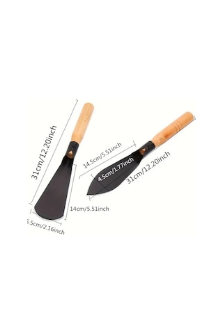 Larimar Ahşap Saplı Bahçe El Aletleri Seti 2 Adet - 9047089208171lmr Çok Renkli