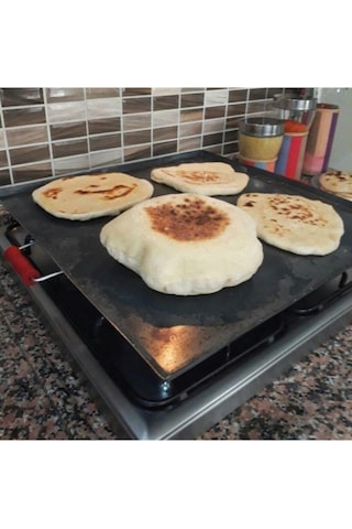 Firstwork Ocak Üstü Kare Sac Bazlama Börek Katmer Sacı