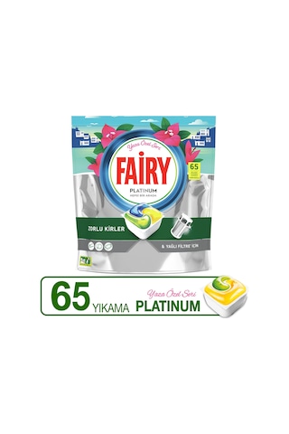 Fairy Platinum Özel Seri Bulaşık Makinesi Kapsülü 65 Tablet