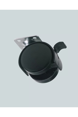 4 Lü Kilitli Tekerlek Ayak 4 Cm Sessiz Ve Dayanıklı Belirtilmemiş