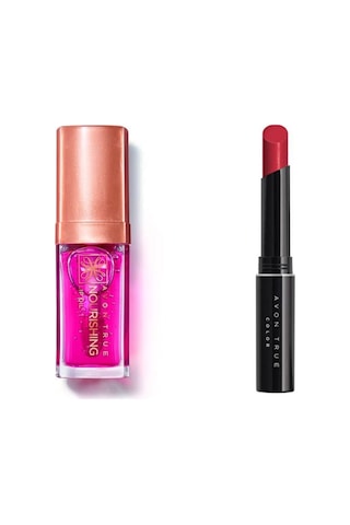 True Nourishing Dudak Yağı 7 Ml. Blossom Ve Avon Ultra Beauty Ruj Stylo Forever Pink 2li Set Standart True Nourishing Dudak Yağı 7 Ml. Blossom Ve Avon Ultra Beauty Ruj Stylo Forever Pink 2li Set Standart