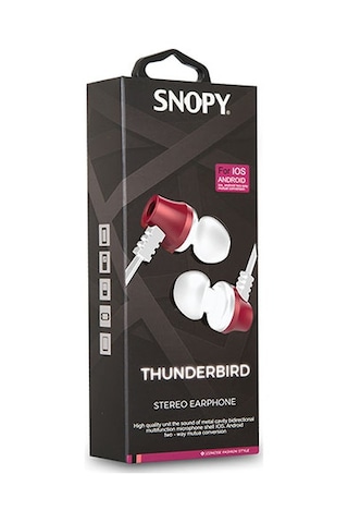 Snopy SN-J02 Thunderbird Mikrofonlu Kulak İçi Kulaklık