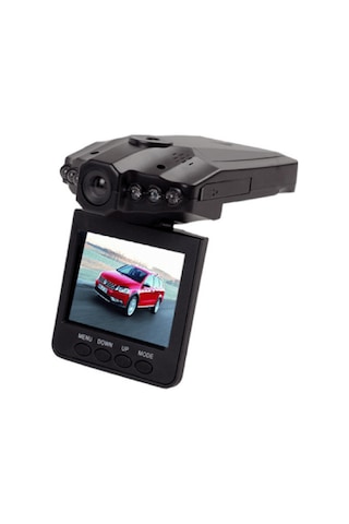 Neevoyu Araç Siyah Kutusu 120 Geniş Açı 1080p Hd 5mp Kamera 270 Döner Ekran Gece Görüşü 6 Ledli Plastik Dvr