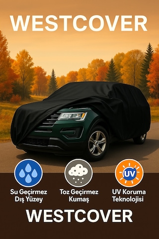 Toyota Auris Hybrid Uyumlu Araba Brandası Siyah Renk Oto Dış Branda