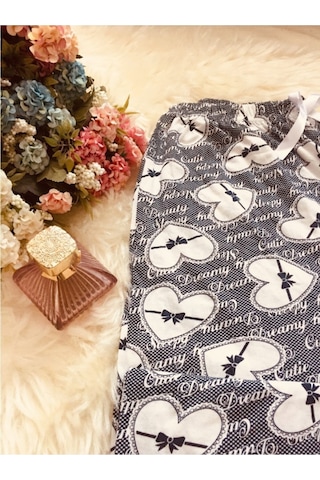 Cepsiz Yazlık Kadın Pijama Altı B9 Gri