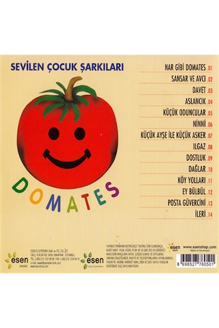 Domates - Sevilen Çocuk Şarkılar Cd