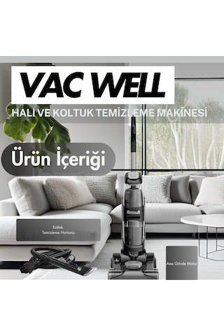 Vacwell Hidro Halı Ve Koltuk Yıkama Makinesi