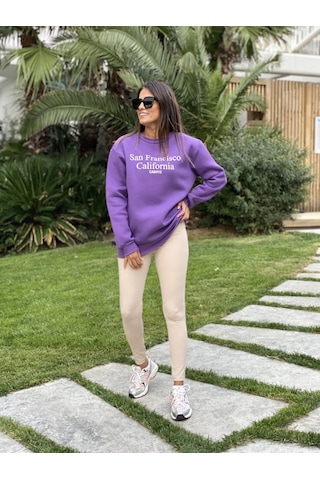 Forlady Taş Arka Cepli Nano Fit Kadın Pantolon - Taş