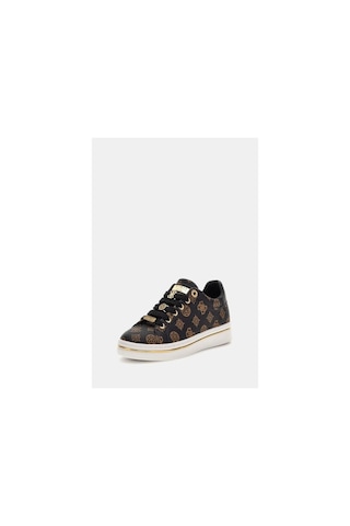 Guess Kadın Kahverengi Stasey 4g Logolu Sneaker Kahverengi