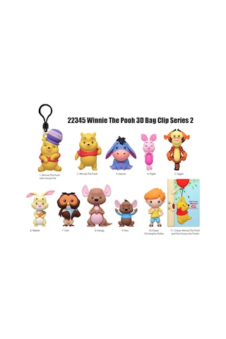 Winnie The Pooh Klipsli Figür Seri 65 22345