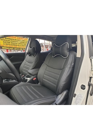 Nissan Qashqai Araca Özel Deri Oto Koltuk Kılıfı (389609600)