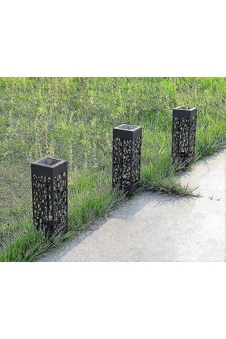 Açık Hava Su Geçirmez Güneş Enerjili Işık Güzel İçi Boş Çok Renkli