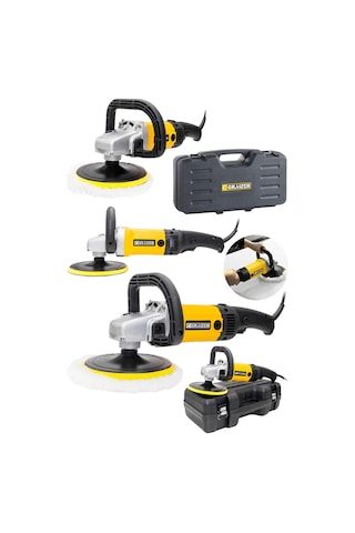 Graizer S-3000 3000 W Pasta Cila Polisaj Zimpara Makinesi Sarı