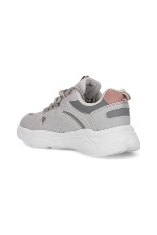 Tuğba Ortopedi 2108 Genç Rahat Sneaker Gri/Pudra Gri - Pudra