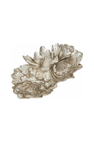 Karaca Home Lianca Dekoratif Tabak Silver 26x16 Cm