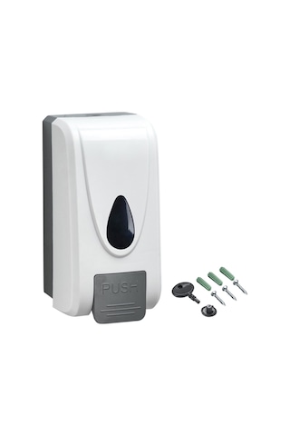 Leezsing 1000ml Manuel Köpüren Sabunluk Duvara Monte El Köpüren Sabunluk Banyo Duş Banyo Mutfak Lavabo Tuvalet Ofisler İçin Basmalı Pompalı Köpüren Sabunluk