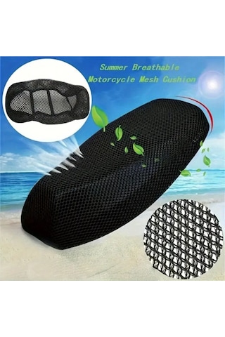 Motosiklet Yeni Activa Pcx Vb .motor Uygun Sele Kılıfı File 3d Çift Katlı Koltuk Filesi 4xl