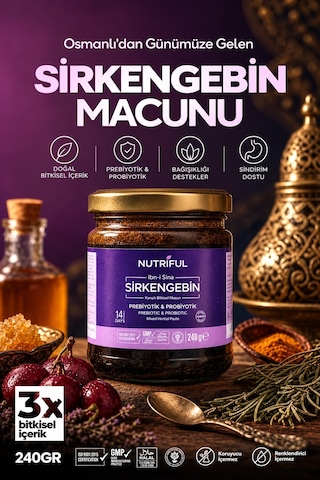 Nutriful Ibn-i Sina Sirkengebin Prebiyotik Macunu