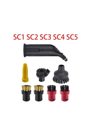 Lıcorıce Karcher Sc3 Sc4 Sc5 Buharlı Elektrikli Süpürge Güç Nozulu Seti İçin Uygundur Aksesuar Seti
