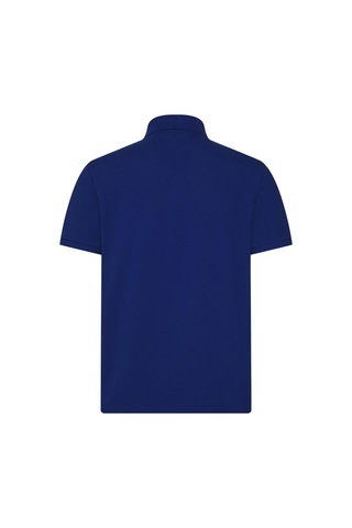 Calvin Klein Erkek Ss Monogram Pique Mavi Polo Yaka T-shirt-12800 Mavi