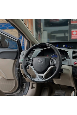 Honda Civic Fb7 Araca Özel Direksiyon Kılıfı Açıklamımızı Okuyunu Siyah