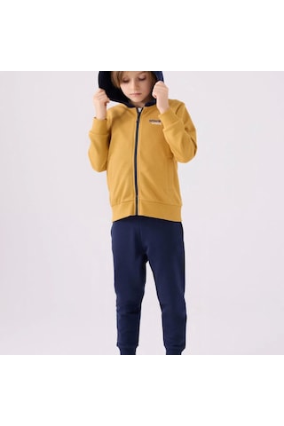 U.S. Polo Assn. U.s. Polo Pijama Takımı Rp3444-2 Hardal Hardal