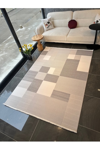 Vista Halı Salon, Oturma, Yatak Odası Halısı Desen Kodu 76594-095 Bej