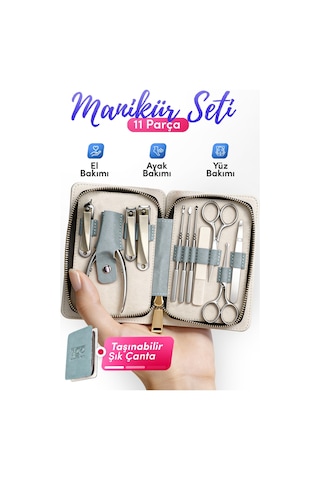 7go 7gm-s1 Profesyonel Manikür Seti 1'li