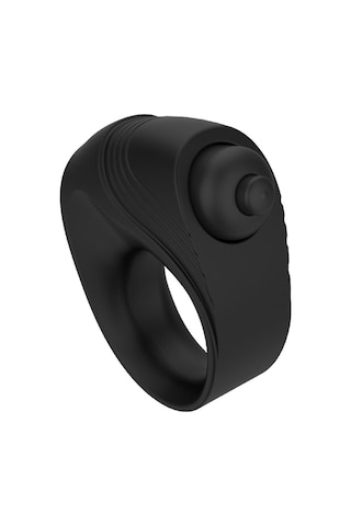 Pembe Tilki Titreşimli Penis Halkası Siyah