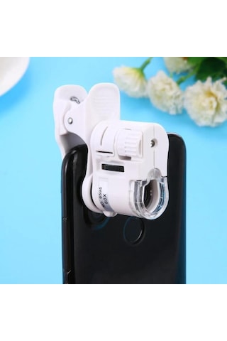 Dailytech 60x Mini Taşınabilir Cep Telefonuna Uyumlu Büyüteç Mikroskop