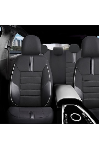 Z&c Maxtech Renault Clio 3 Uyumlu Özel Tasarım Oto Koltuk Kılıfı Seti Star B