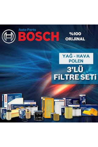 Hyundai Accent Blue 1.6 Crdı Bosch Filtre Bakım Seti 2011-2016 (495301577)